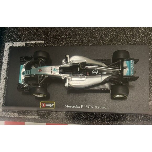Bburago Mercedes Racing Formula F1 1:43 Scale Diecast Metal Cast 6 Pack NIB - Picture 4 of 9